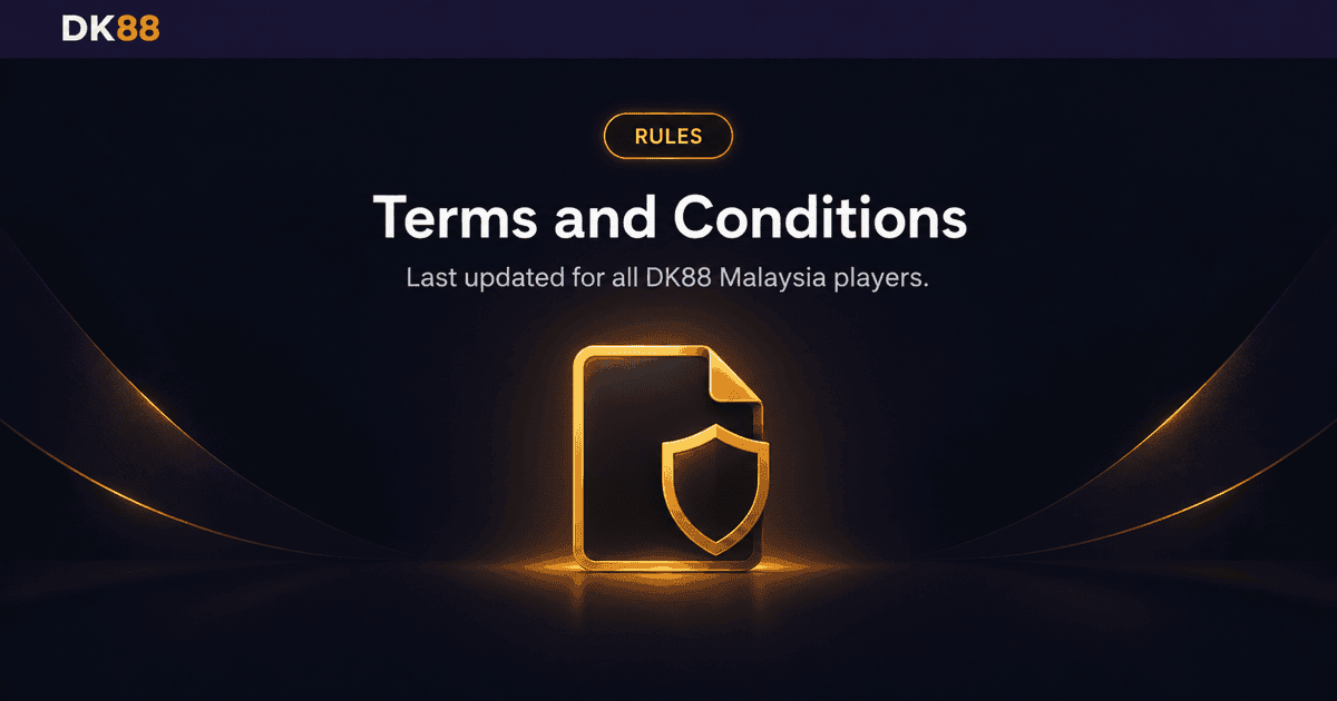 Dk88 Casino account rules and limits
